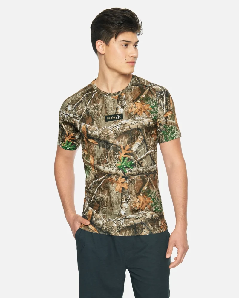 realtree quick dry short sleeve tee