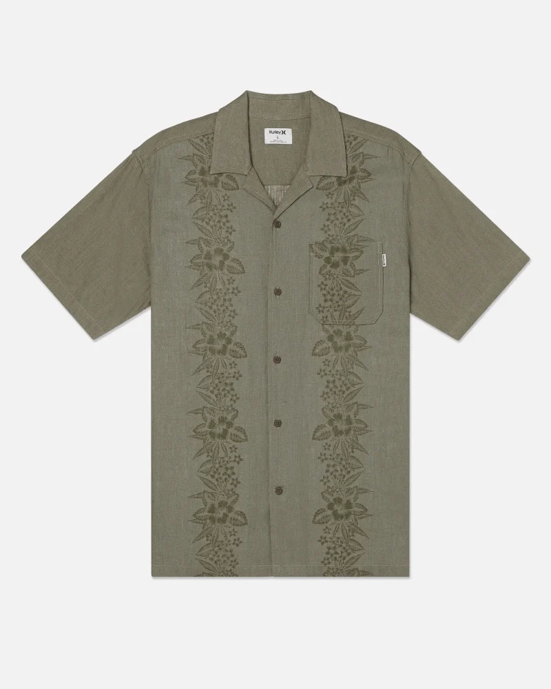 rincon linen camp shirt short sleeve