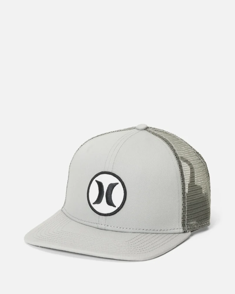 round trucker snapback hat