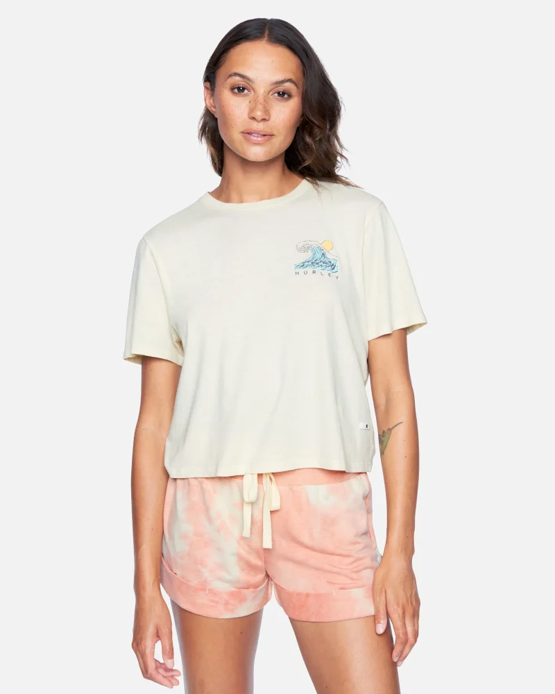 soft rolled hem casual shorts scaled