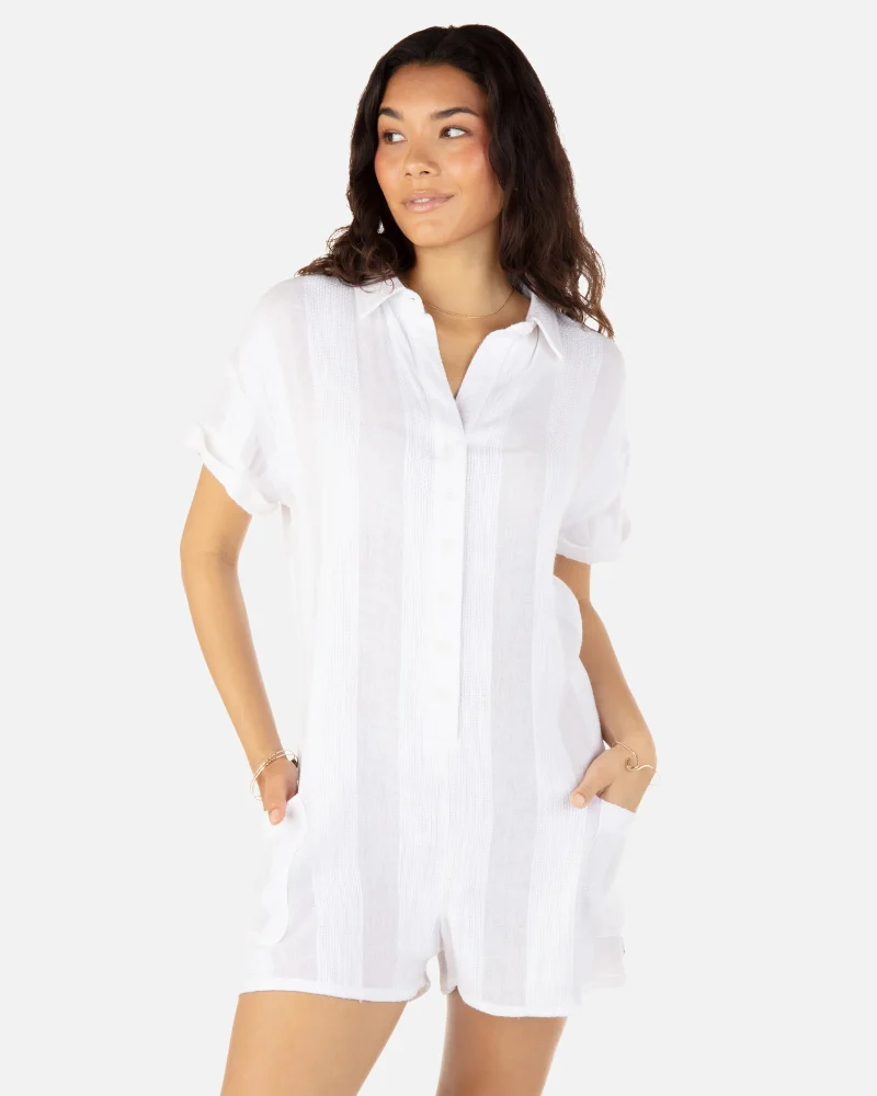 striped gauze romper for women scaled