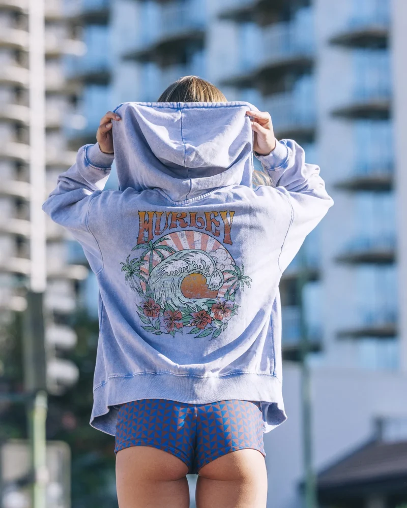 sun ready boyfriend hoodie zip up