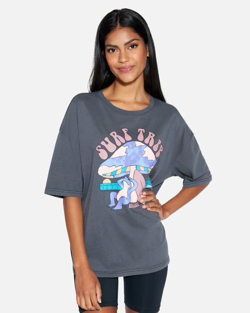 surf trip boyfriend tee for adventure seekers scaled