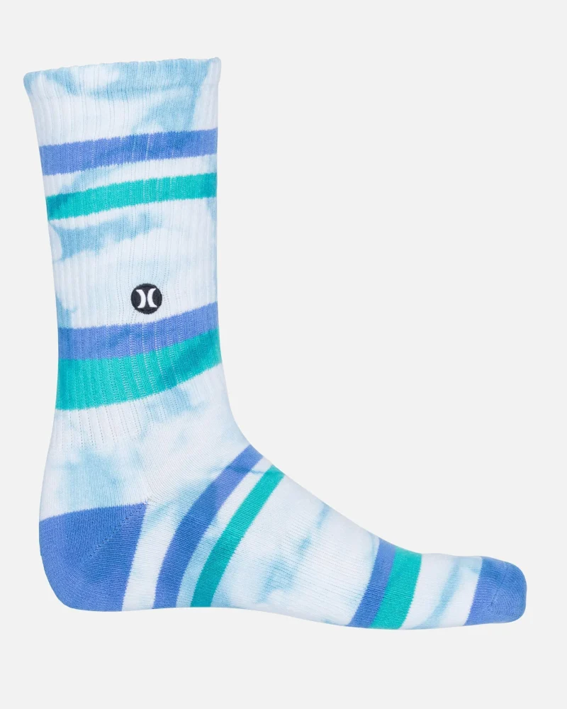 tie dye crew socks 1 pack