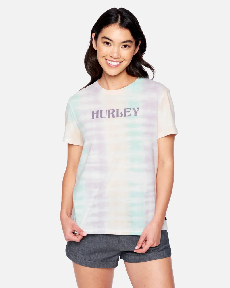 tie dye relaxed fit girlfriend tee short sleeve scaled