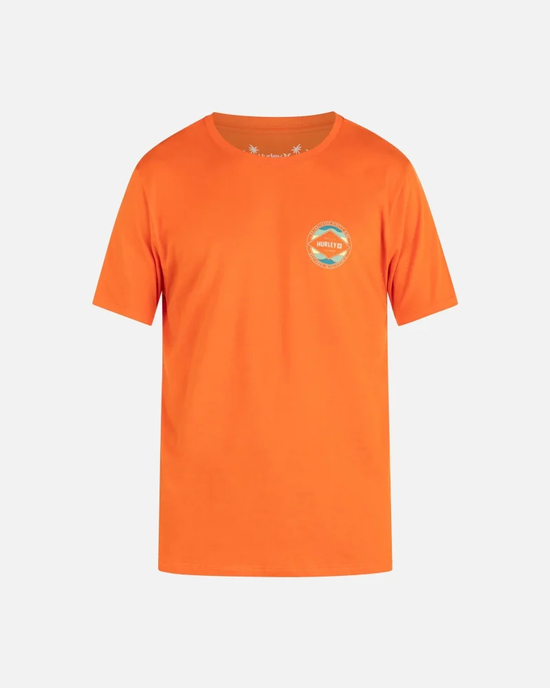 vibrant everyday wavy short sleeve tee