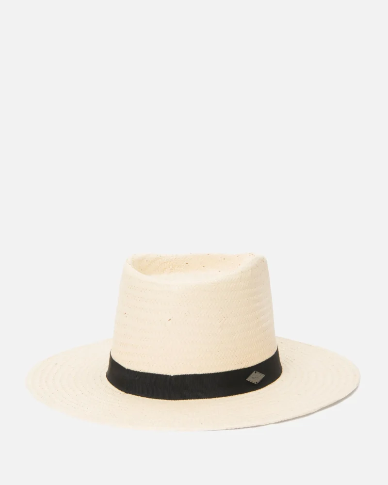 villa inspired straw sun hat