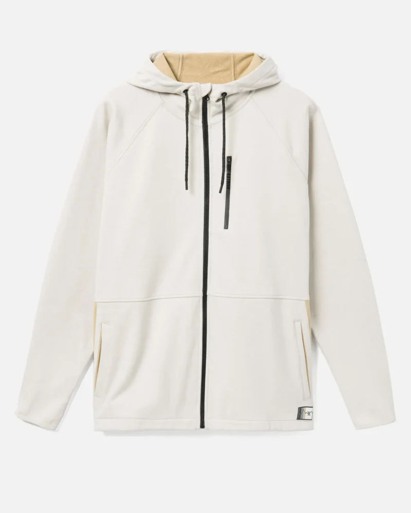 wilder heat full zip fleece hoodie